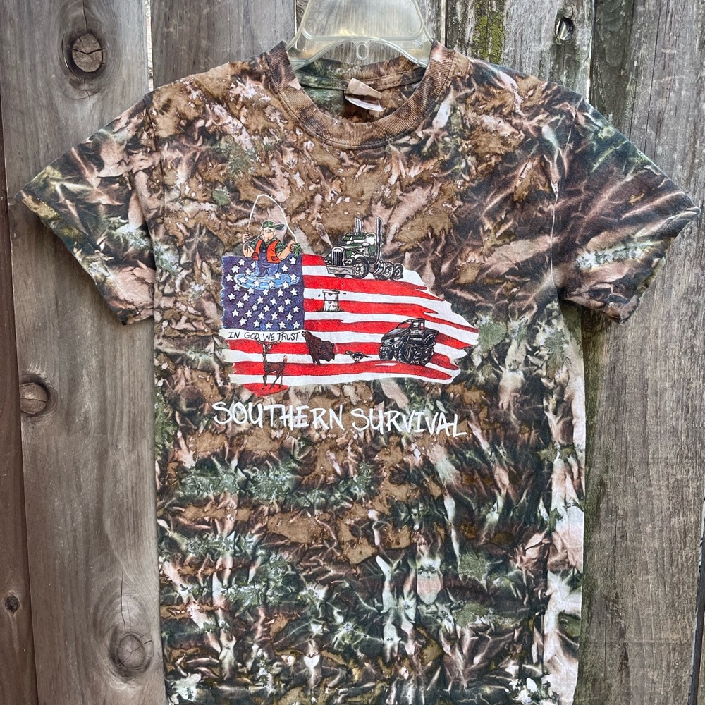 Tie-dye Camouflage T-Shirt